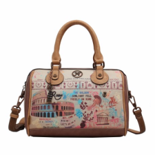  Janet Denese Kézi- és Válltáska- J-087B-A TOUR OF ROME- kézitáska és bőrönd