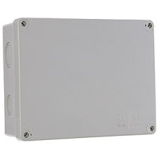 Jangar KÖTŐDOBOZ PERFORÁLT 231X182X85MM IP65 (JG-28130) villanyszerelés