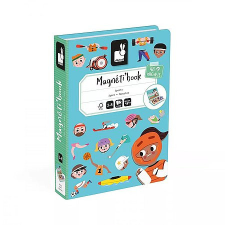 Janod mágneses könyv sportágak (J02596) puzzle, kirakós
