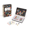 JANOD Magnetibook Alakzatok kirakó játék 73 darabos (J02720)