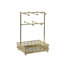 JanZashop Fém Ékszertartó Aranyozott ékszerdoboz