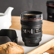 JanZashop Fényképezőgép objektív bögre bögrék, csészék
