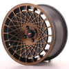 Japan Racing jr14 16"x8" festett fekete bronz alufelni 1db et15 4x100
