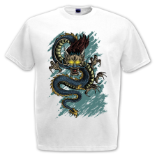 Japanese Dragon Design - Férfi Póló férfi póló