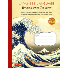 Japanese Language Writing Practice Book - Learn to Write Hiragana, Katakana and Kanji nyelvkönyv, szótár