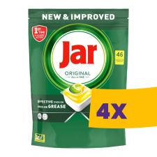 Jar Original All in One mosogatógép tabletta Lemon 46db (Karton - 4 csomag) tisztító- és takarítószer, higiénia