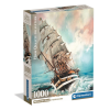 Jármű Hajó Amerigo Vespucci 1000 db-os Compact puzzle Clementoni
