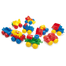  Jármű készlet - 9 db-os autópálya és játékautó