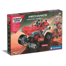 Jármű Monster Truck Mechanics 10 az 1-ben építőjáték Clementoni barkácsolás, építés