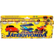  Járművek 18 darabos nyomdakészlet kreatív és készségfejlesztő