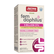 Jarrow Formulas női Fem Dophilus, hüvelyi probiotikumok, 5 milliárd, 60 zöldség kapszula vitamin és táplálékkiegészítő