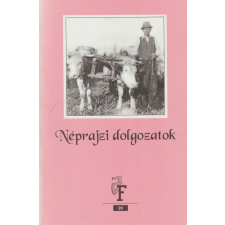 Jász Múzeum Néprajzi dolgozatok antikvárium - használt könyv