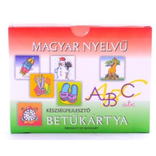  Játék betűkártya /408/ kreatív és készségfejlesztő
