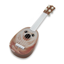 Játék gitár gyerekeknek - 4 húros / fóka játékhangszer