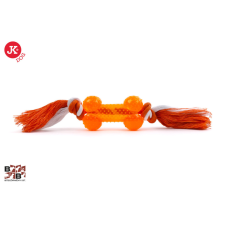  Játék gumicsont narancs színű játék kutyáknak