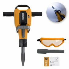  Játék légkalapács, szemüveggel és hanggal, 40cm-es méret, fekete-sárga színű barkácsolás