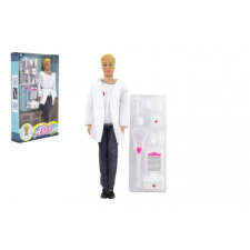 Játék orvos figura kiegészítőkkel baba