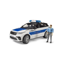 Játék Rendőrségi Jármű Range Rover Velar figurával autópálya és játékautó