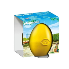 Játékfigura szett állatgondozó alpakával – persely playmobil