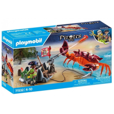 Játékkészlet Kalózok - Harc az óriásrákkal playmobil