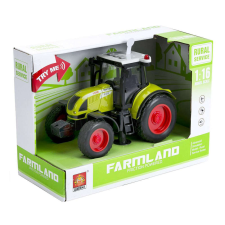 Játékos Farmland felhúzható játék traktor autópálya és játékautó