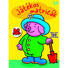 Játékos matricák - Malac gyermek- és ifjúsági könyv
