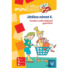 Játékos német 4. - miniLÜK idegen nyelvű könyv
