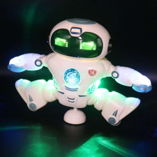 Játékos Zenélő, világító és táncoló robot, megemeli a lábait elektronikus játék