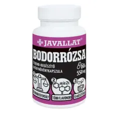 Javallat Bodorrózsa levél kapszula 60 db vitamin és táplálékkiegészítő