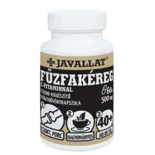 Javallat Fűzfakéreg C-vitaminnal kapszula 60 db vitamin és táplálékkiegészítő