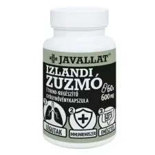 Javallat Izlandi Zuzmó kapszula 60 db vitamin és táplálékkiegészítő