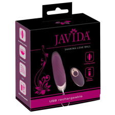 Javida Javida Shaking Love - akkus, rádiós, lüktető vibrációs tojás (lila) szexjáték