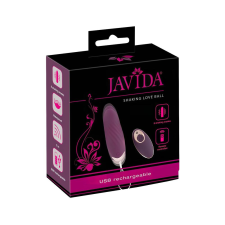 Javida Shaking Love - rádiós, lüktető vibrációs tojás (lila) szexjáték