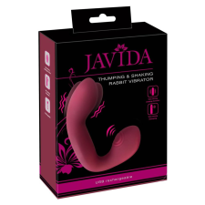 Javida Thumping - pulzáló G-pont és csiklóvibrátor (piros) vibrátorok