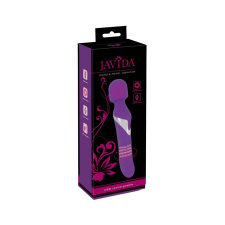 Javida Wand & Pearl - 2in1 masszírozó vibrátor (lila) vibrátorok