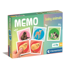 Javoli Állatos Baby memóriajáték 48 db-os Clementoni puzzle, kirakós