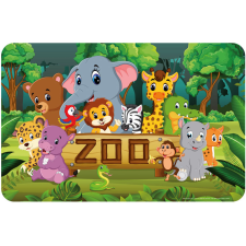 Javoli Állatos Zoo tányéralátét 43x28 cm konyhai eszköz