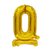 Javoli Arany B&C Gold mini 0-ás szám fólia lufi talppal 38 cm