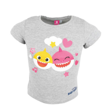 Javoli Baby Shark Fun gyerek rövid póló, felső 92 cm