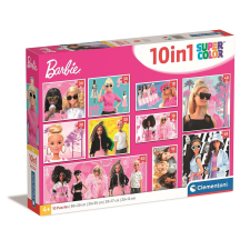 Javoli Barbie Girl 10 az 1-ben puzzle Clementoni puzzle, kirakós