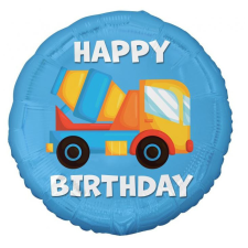 Javoli Betonkeverő Happy Birthday Concrete Mixer fólia lufi 36 cm party kellék