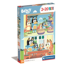 Javoli Bluey Family Time 2x20 db-os puzzle Clementoni puzzle, kirakós