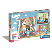 Javoli Bluey Together 3x48 db-os puzzle Clementoni puzzle, kirakós