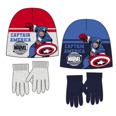 Javoli Bosszúállók Captain America gyerek sapka + kesztyű szett 52-54 cm