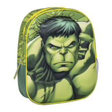 Javoli Bosszúállók Hulk 3D hátizsák, táska 31 cm