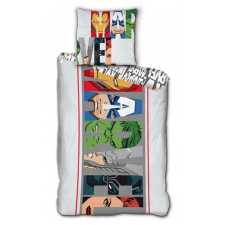 Javoli Boszúállók Marvel Heroic Squad ágyneműhuzat 140×200cm, 63×63 cm microfibre lakástextília