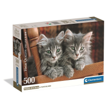 Javoli Cicás 500 db-os Compact puzzle Clementoni puzzle, kirakós