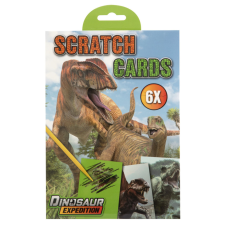 Javoli Dinoszaurusz Expedition scratch képkarcoló készlet kreatív és készségfejlesztő