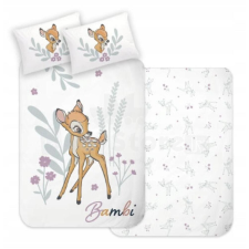 Javoli Disney Bambi in Bloom gyerek, ovis ágyneműhuzat 100x135 cm, 40x60 cm babaágynemű, babapléd
