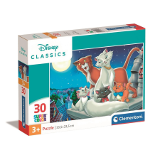 Javoli Disney Classics Macskarisztokraták 30 db-os puzzle Clementoni puzzle, kirakós